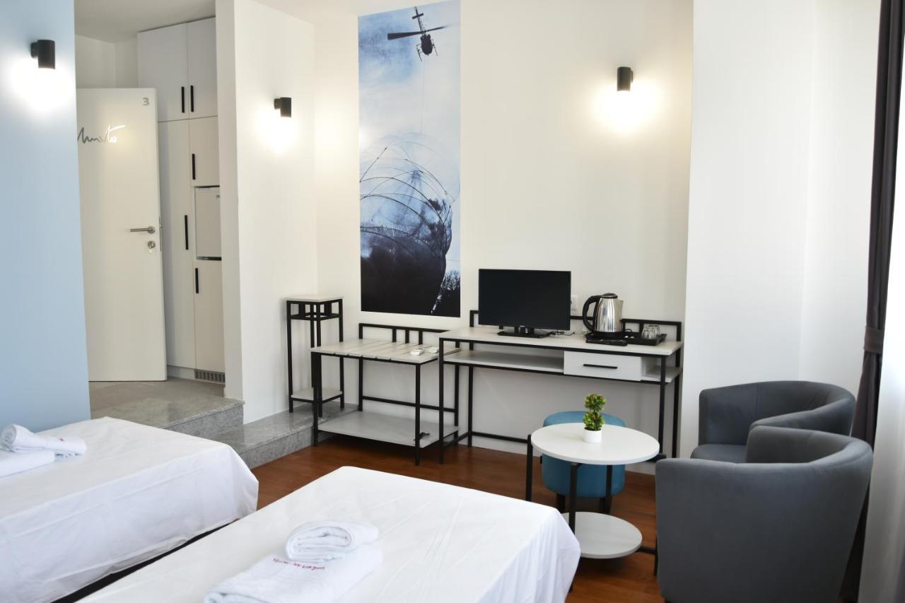 Osten Art Hotel Скопие Екстериор снимка